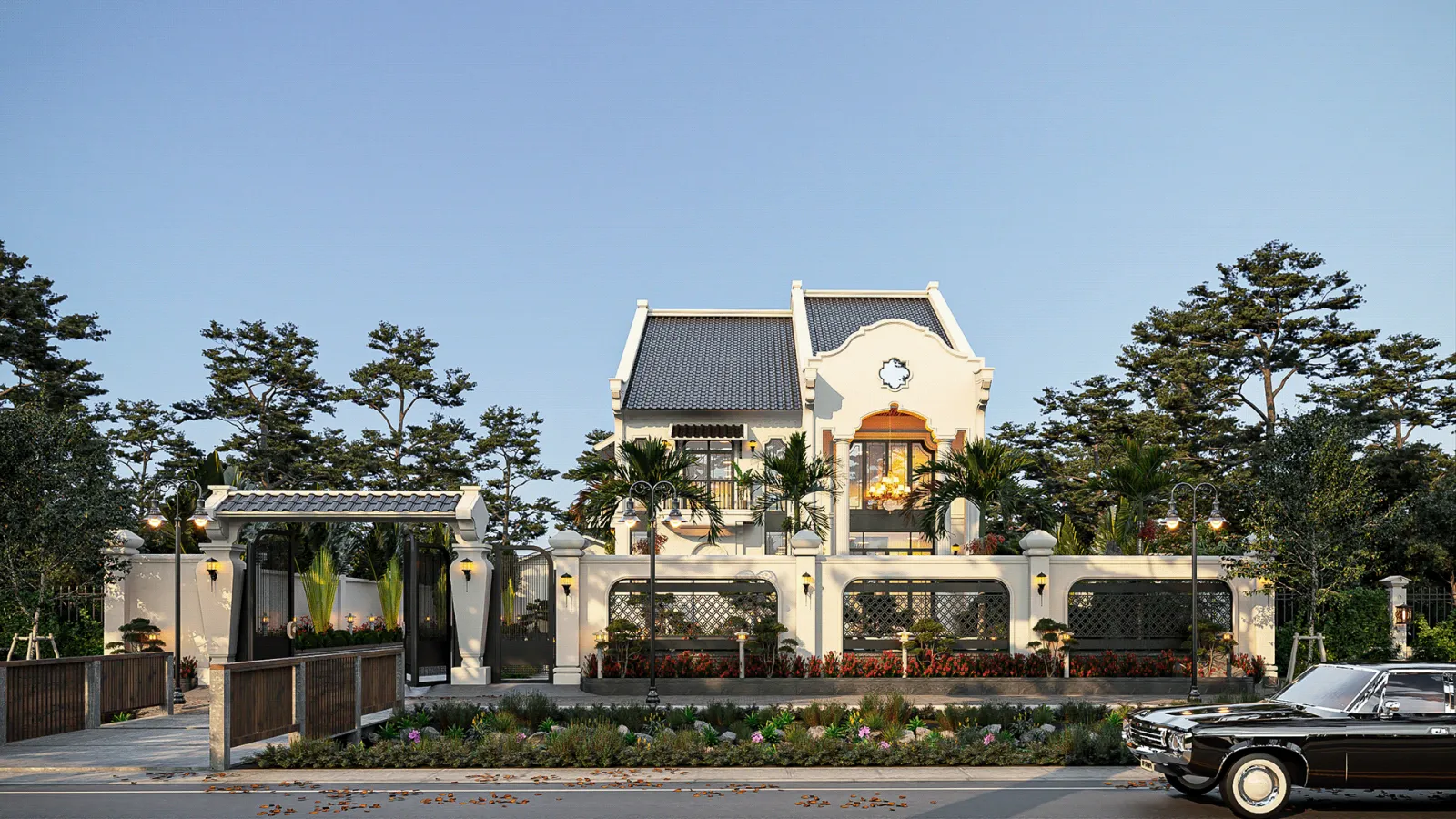 Cây ngũ gia bì lá xanh trồng trong nhà mang lại sự may mắn và tài lộc