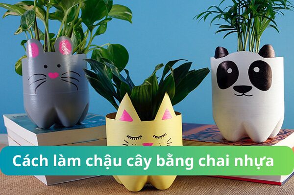 Cách Cắt Chai Nhựa Trồng Hoa Đơn Giản Và Tạo Chậu Cảnh Sáng Tạo