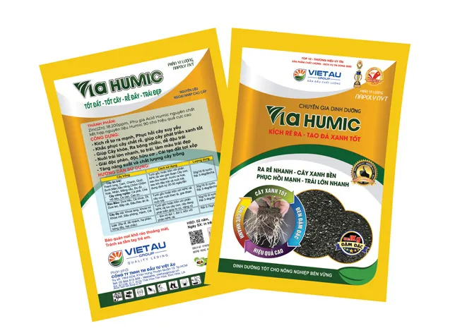 Phân bón VIA-HUMIC giúp cải tạo đất và tăng cường vi sinh vật có lợi