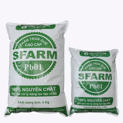 Phân trùn quế SFARM Pb01, dinh dưỡng hữu cơ tốt nhất khi áp dụng cách trồng hoa sen