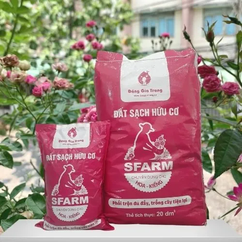 Sản phẩm đất trồng hoa hồng chuyên dụng của SFARM