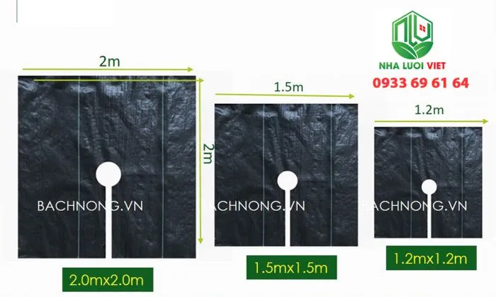 Sử dụng tấm bạt phủ gốc cây để giữ ẩm, ngăn cỏ dại, tối ưu hóa môi trường sống cho mẫu đơn