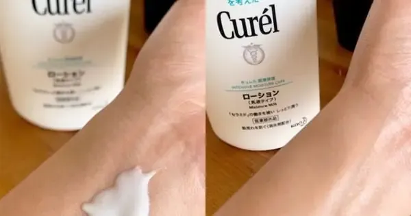 Lê Hà Trúc Review Tinh Chất Dưỡng Da Curél Moisture Facial Care